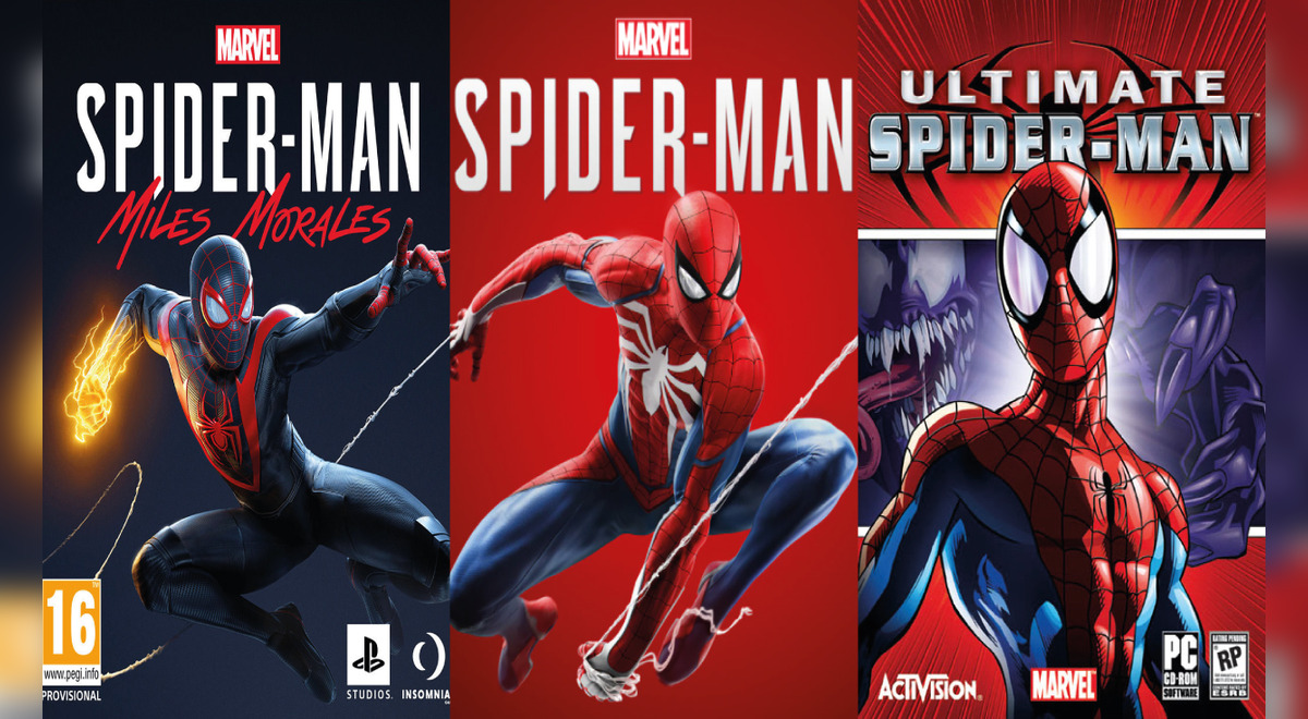 Spiderman No Way Home: los mejores videojuegos del hombre araña en PS4 |  PS5 | Switch | Xbox | PC | Videojuegos | La República