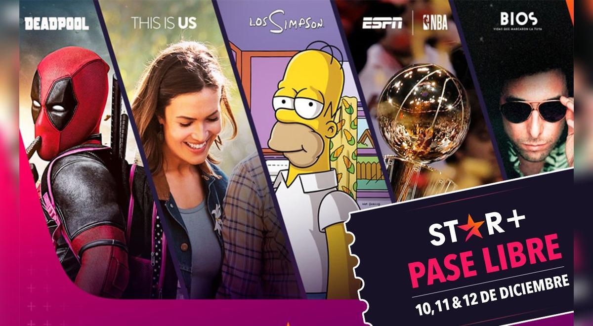 Star plus gratis cómo tener el pase libre por 3 días, descargar