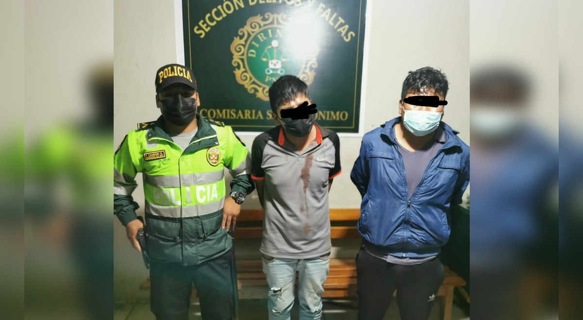 Cusco: Policía Detiene A Dos Sujetos Acusados De Matar A Puñaladas A ...