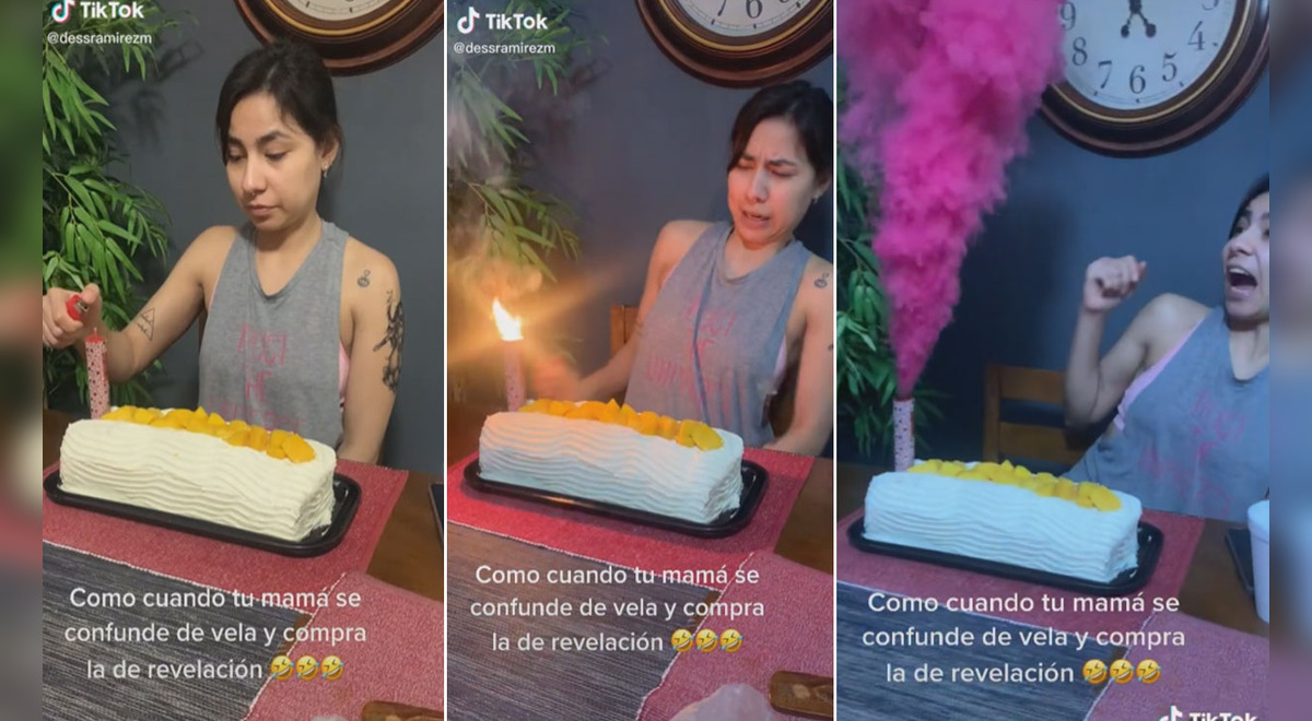 TikTok viral: madre se confunde al comprar la vela de cumpleaños a su hija  y ocasiona curiosa confusión | Tendencias | La República