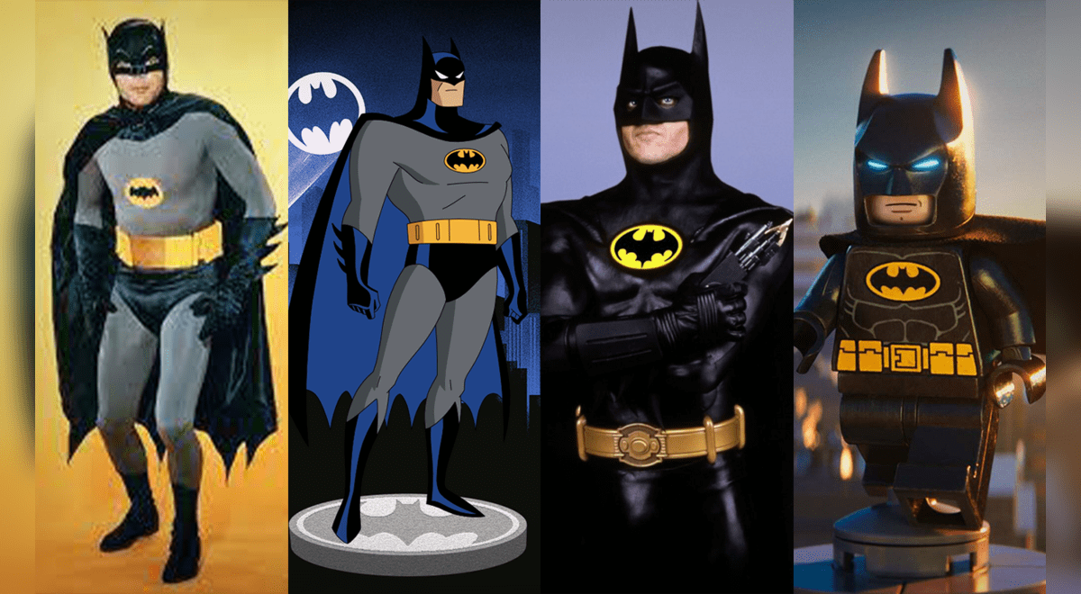 The Batman: las diferentes versiones del hombre murciélago en el cine y la  tv antes de Robert Pattinson | Adam West | Michael Keaton | Val Kilmer |  George Clooney | Christian