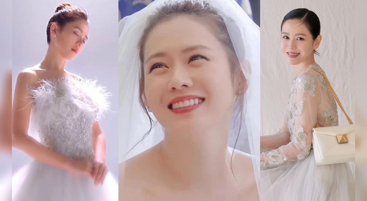Son Ye Jin y Hyun Bin, boda vestidos de novia que la actriz de Crash landing on you lució