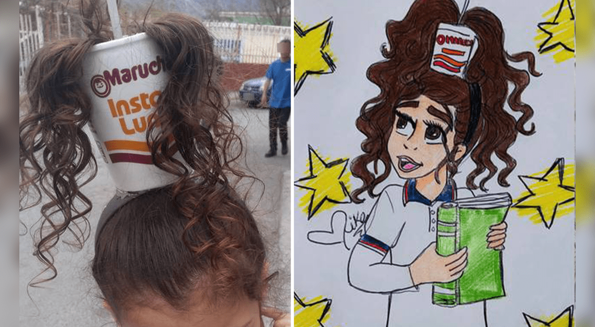 Niña es víctima de bullying por su look en el 'día del peinado loco', pero  las redes sociales la llenan de regalos