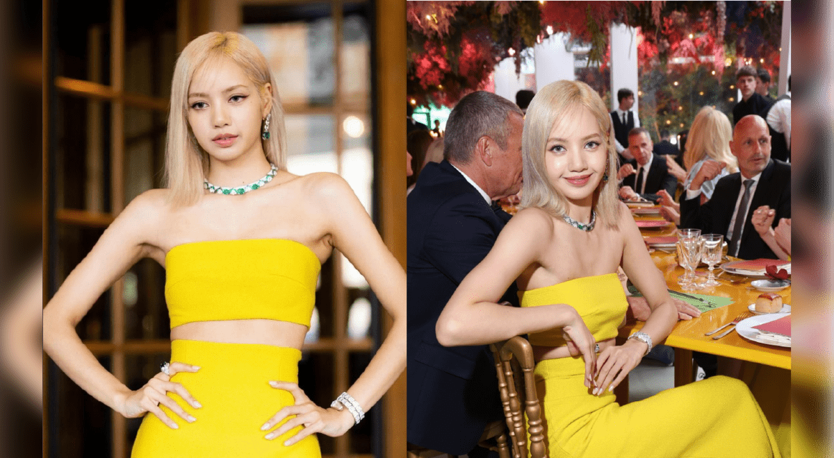 Blackpink Lisa Deslumbra En Bvlgari Blinks Reaccionan Al Nuevo Look De La Idol De Kpop High