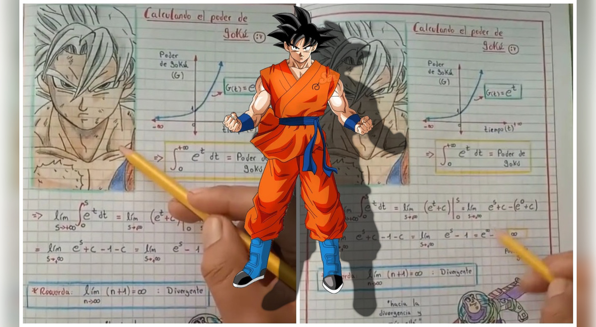 TikTok viral: profesor peruano logra calcular el poder de Goku mediante  problema matemático | Dragon Ball Super | Video | Tendencias | La República