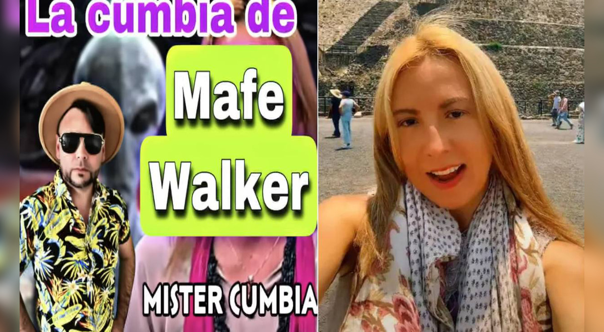 Youtube Viral Lanzan La Cumbia De Mafe Walker La Mujer Que Habla ‘alienígena’ Y Videoclip Es