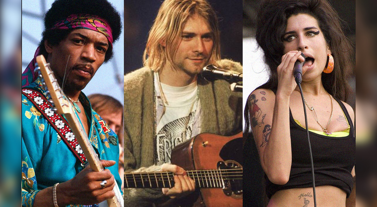 El Club de los 27: ¿quiénes son los artistas del fatídico grupo y por qué  el nombre? | Kurt Cobain | Amy Winehouse | Jim Morrison | Respuestas | La  República