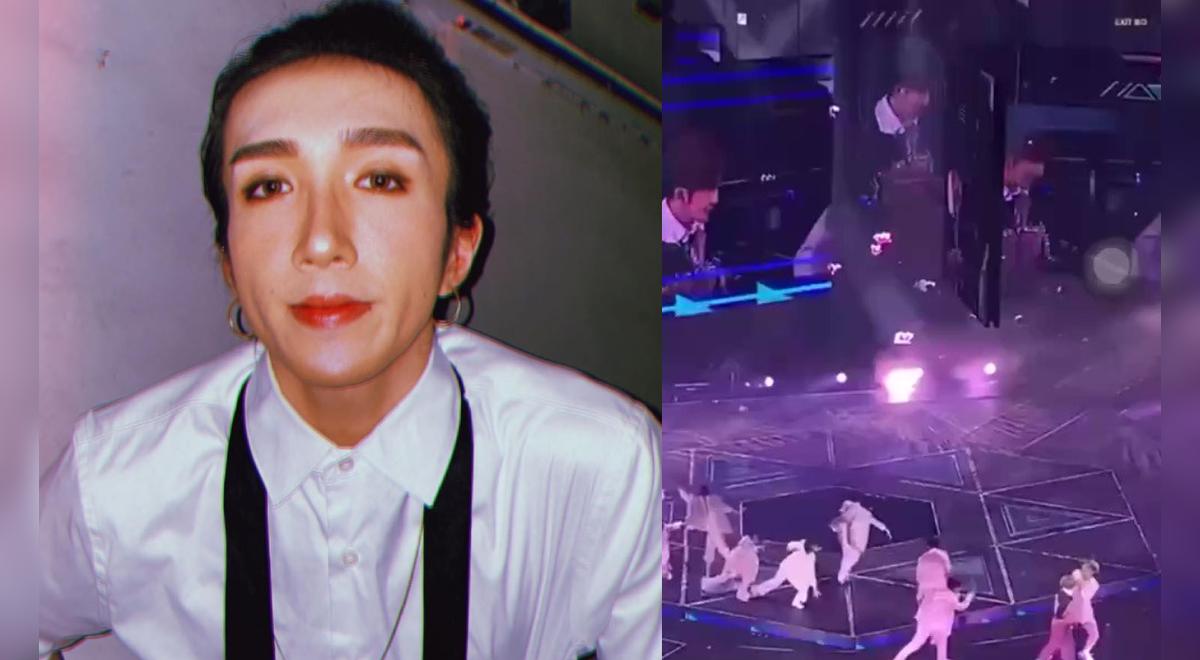 MIRROR boy band, accidente en concierto quién es el bailarín herido