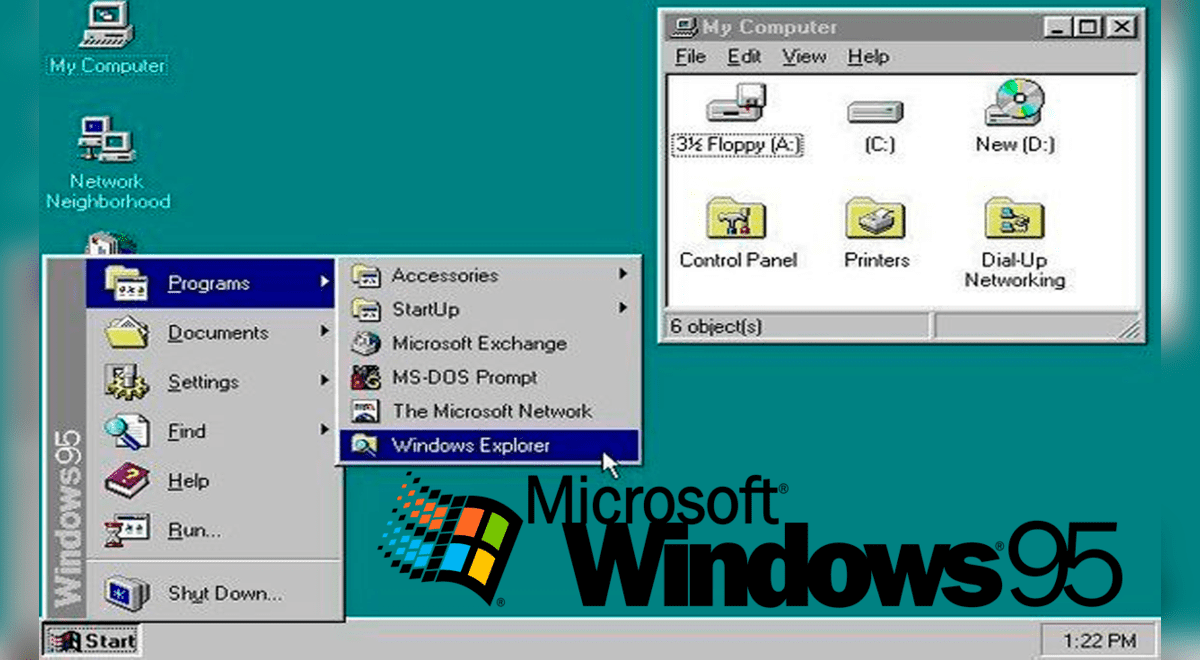 Windows 95 cumple 27 años ¿qué elementos incluyó y todavía se siguen