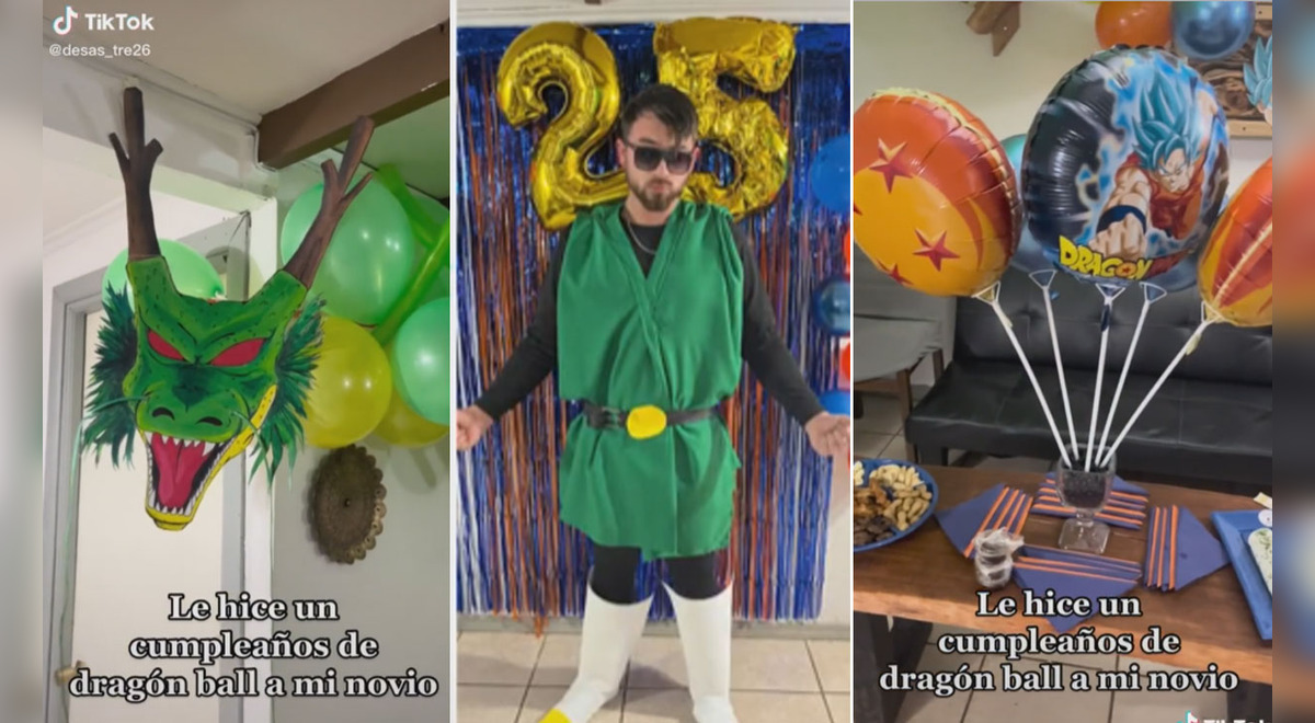 Facebook viral: joven realiza fiesta temática de “Dragon Ball Z” para su  novio y causa furor | Tendencias | La República