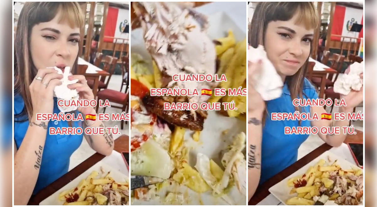 TikTok viral: Española prueba por primera vez pollo a la brasa y su  reacción asombra a su amigo peruano | Video | Video viral | La República