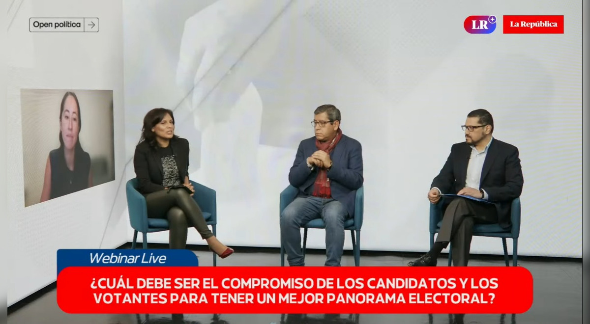 Webinar “Un voto informado, un voto seguro” fue desarrollado con éxito Sociedad La República