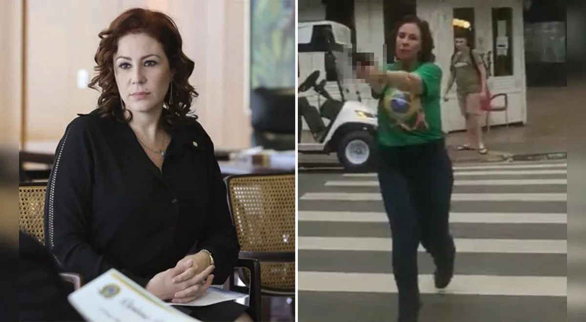 Elecciones Brasil 2022 | Diputada brasileña persigue a un hombre en medio  de la calle y le apunta con una pistola | Carla Zambelli | Jair Bolsonaro |  MDGA | Mundo | La República