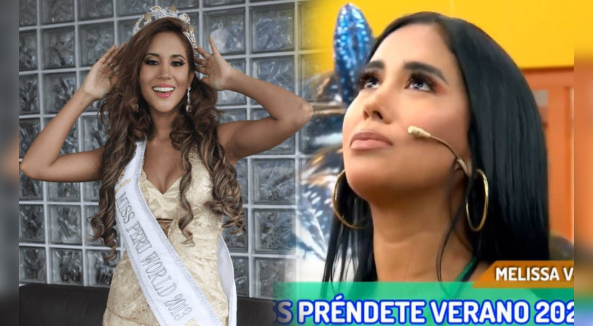 Melissa Paredes is honest about her time at Miss Peru: “It’s over, I’ve had therapy”