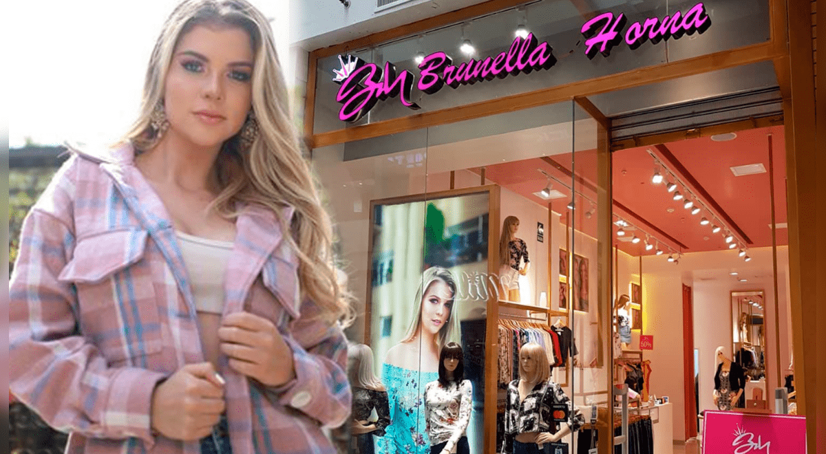 Brunella Horna: who manages your 13 stores in Lima and who designs your clothing line?