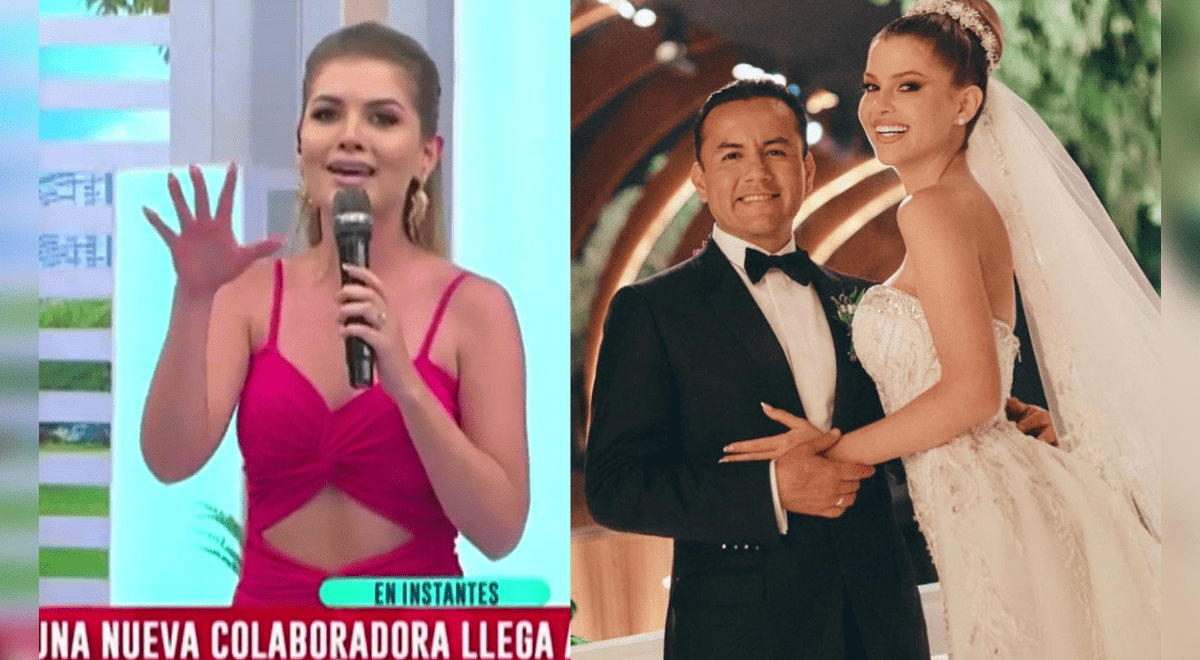 Brunella Horna calls herself “Mrs. Acuña” in “América hoy”, despite saying that it made her uncomfortable