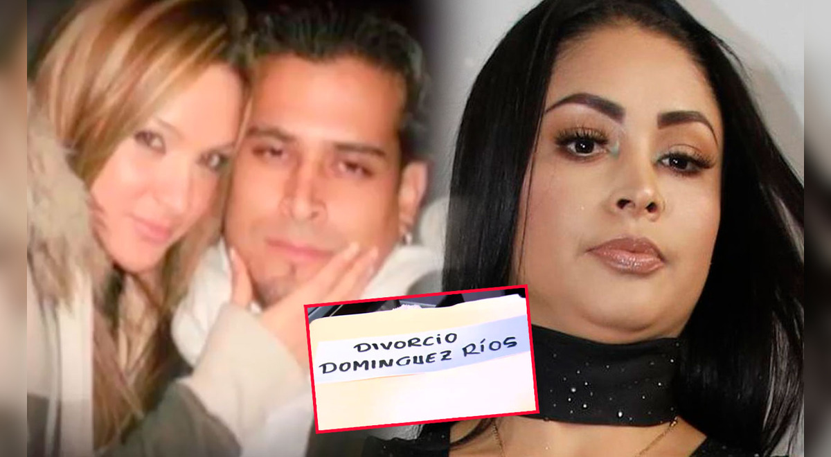 Magaly ‘unmasks’ Christian Domínguez: she gets divorce documents and spreads them