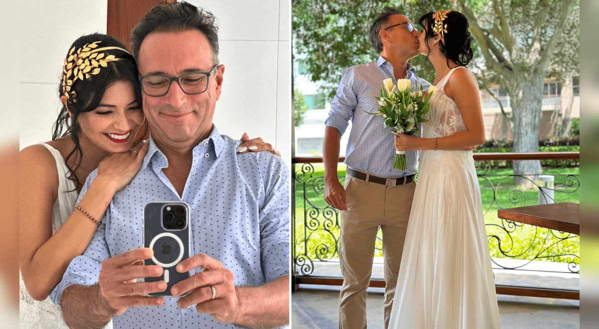 Carlos Galdós married Marita Cornejo: “It is a validation of our relationship”