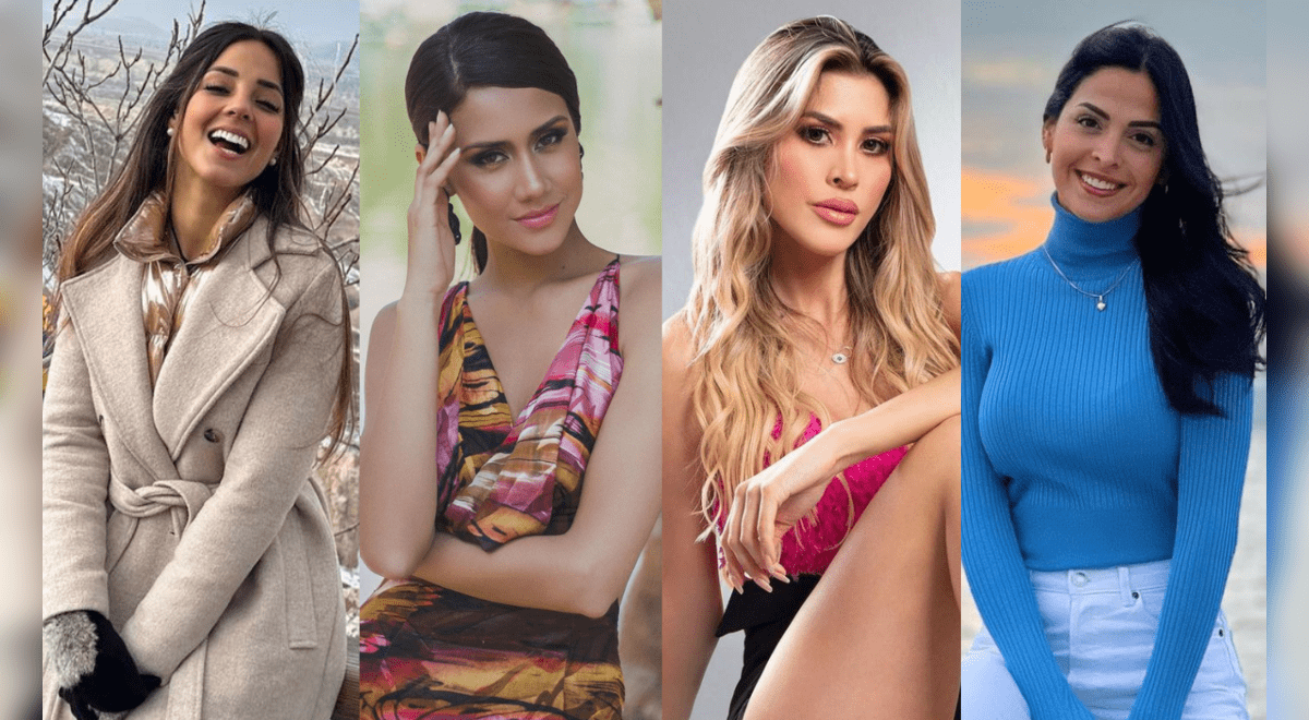 Candidates for Miss Peru 2023: Luciana Fuster and Brenda Serpa will fight to replace Alessia
