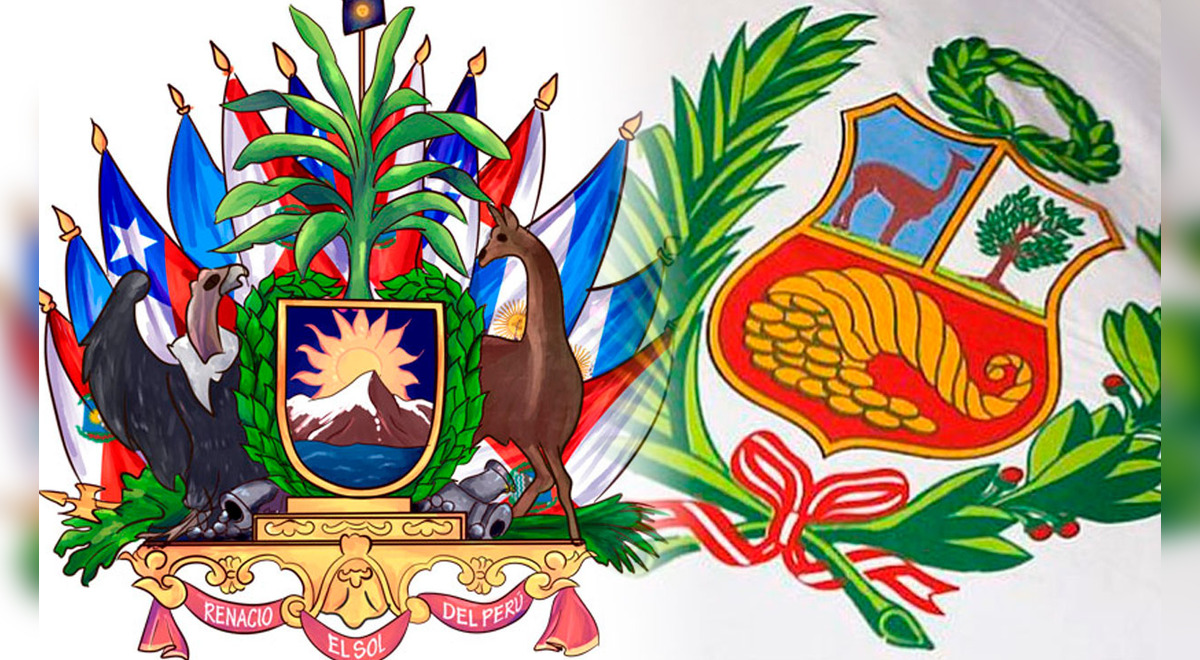 Escudo Del Perú ¿sabías Que La Planta De Plátano Era Uno De Los Principales Elementos De Este 0185