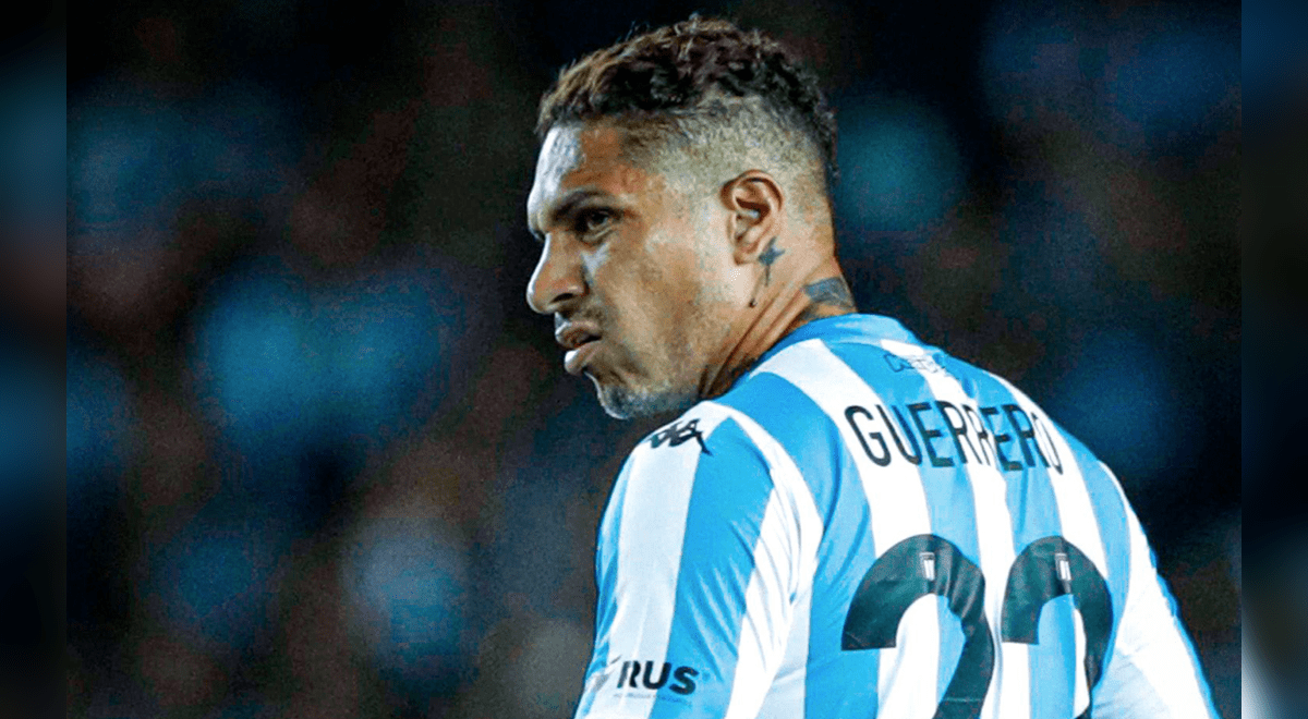 Paolo Guerrero recibe duras críticas tras jugar su segundo partido con Racing  Club en la Liga Profesional: 