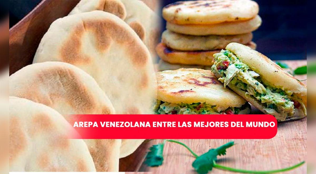 Arepa venezolana está en el top 50 de los mejores sándwiches del mundo