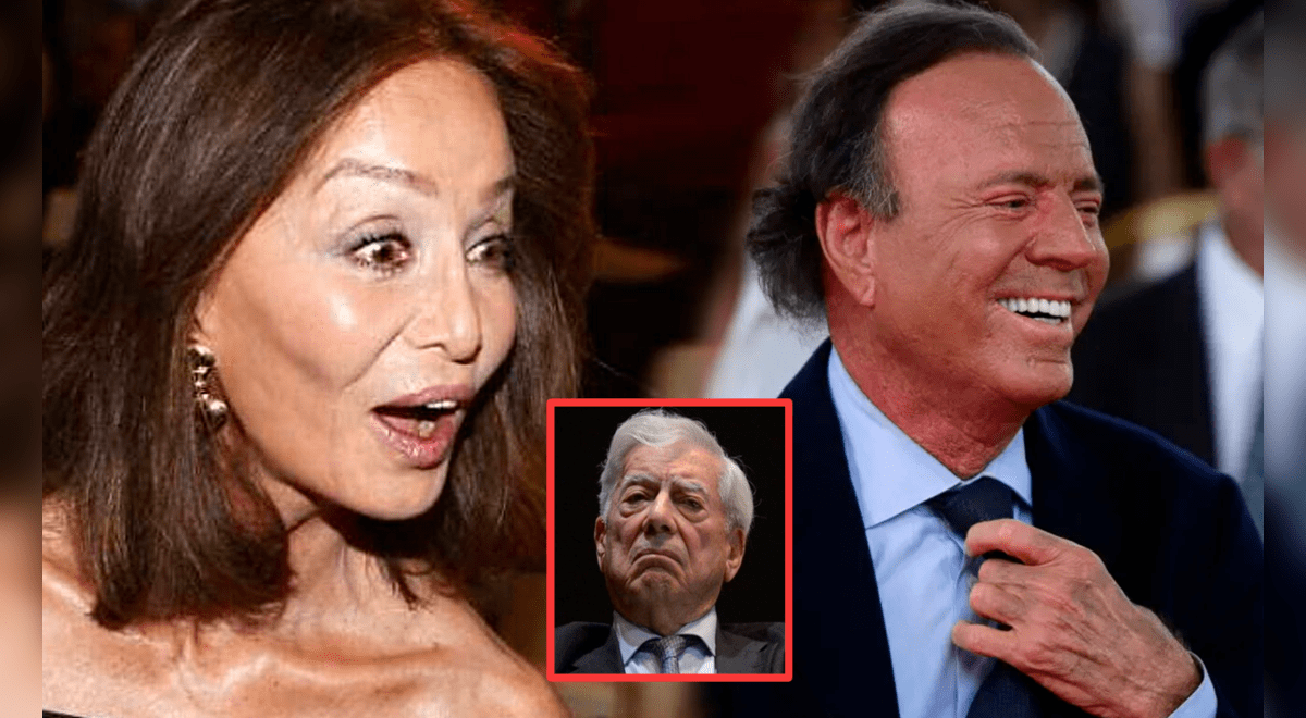 Isabel Preysler responds to Julio Iglesias for referring to Mario Vargas Llosa: “It has reached my soul”