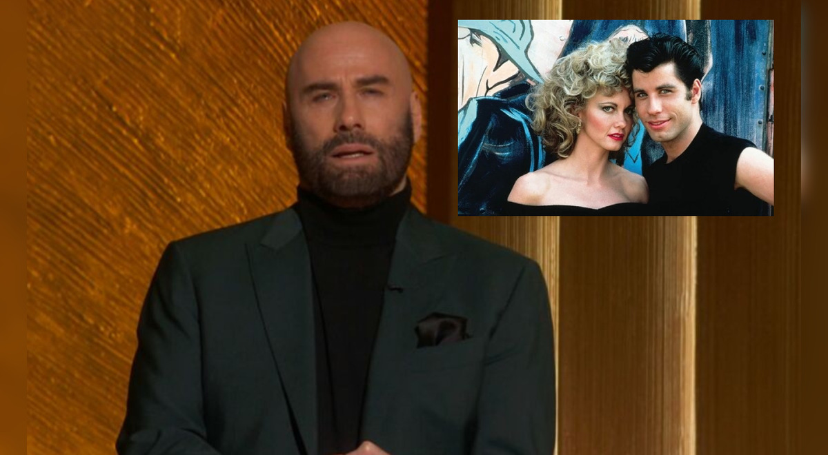John Travolta breaks down when remembering Olivia Newton-John at the 2023 Oscars