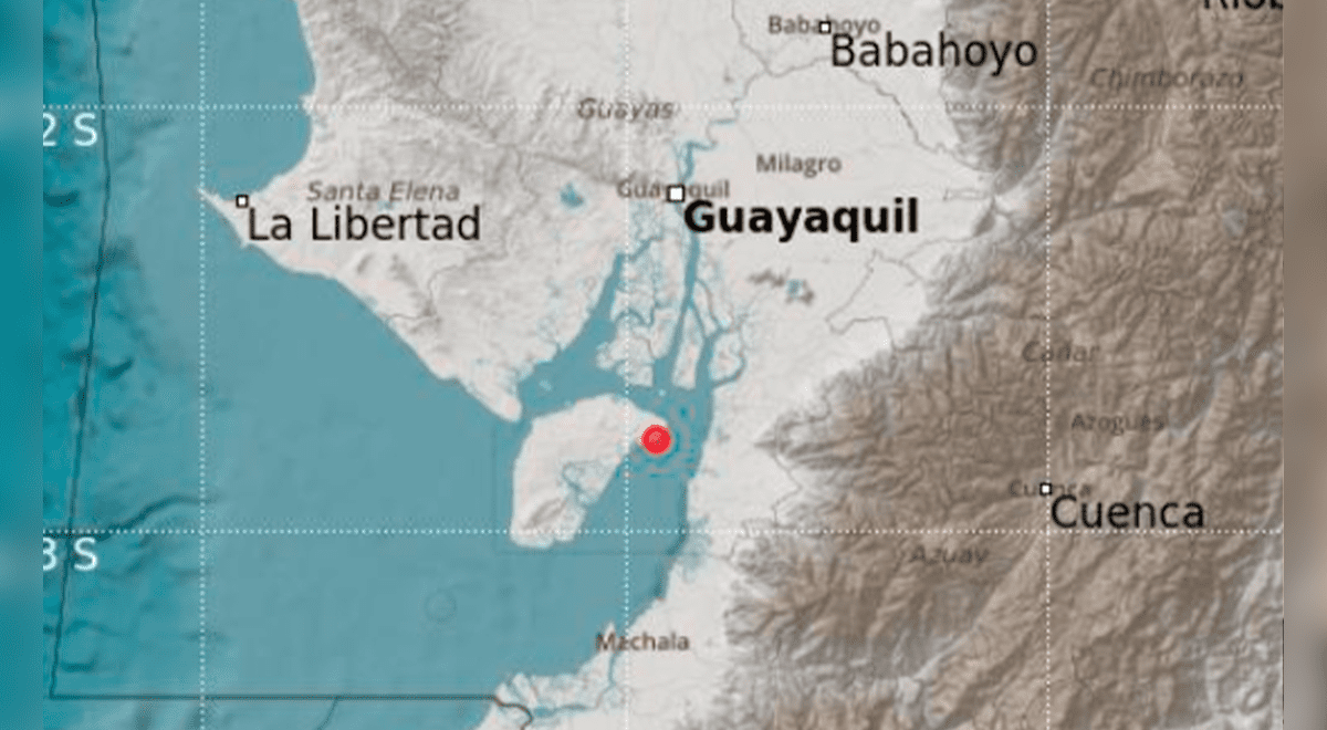 Tremor today in Ecuador: How much and where was today’s last earthquake?  |  Earthquake in Ecuador |  Earthquake shaking in Guayaquil |  Tremor in Guayaquil today |  world