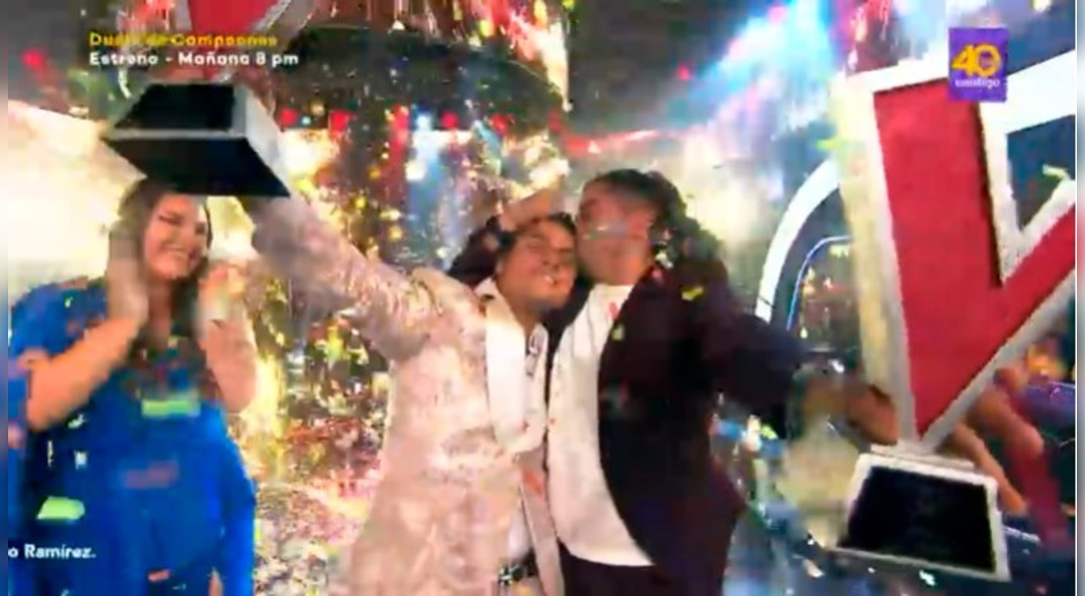 “La voz Perú”: Luis Manuel is crowned as the winner of the sixth season of the program