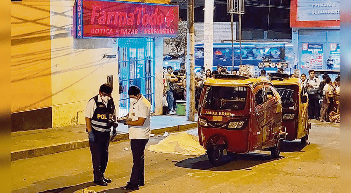 Sjl Asesinan A Tres Mototaxistas Y Hieren A Otras Seis Personas Asesinato En Sjl Sicariato