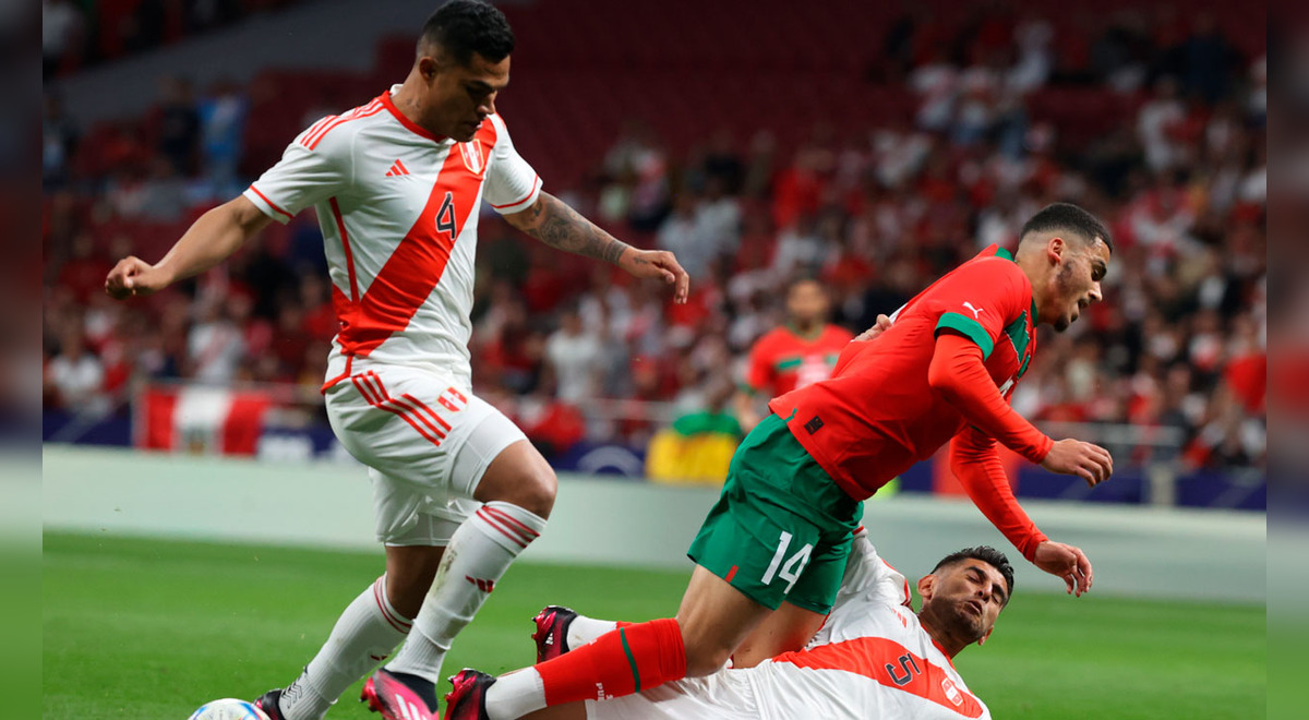 Perú empató 00 con Marruecos por la fecha internacional FIFA