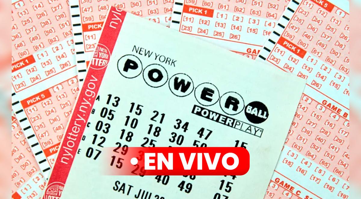 Lotería Powerball 4/15/23 Sorteo y número ganador del sábado 15 de