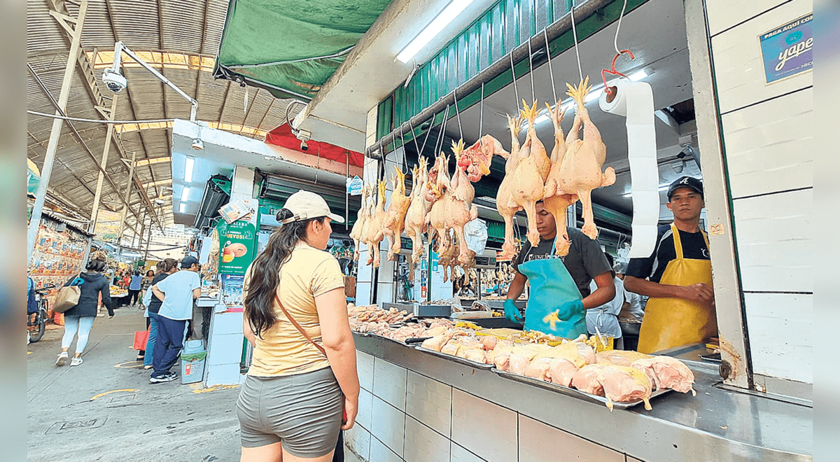 Chicken price reaches S/13.9 in markets