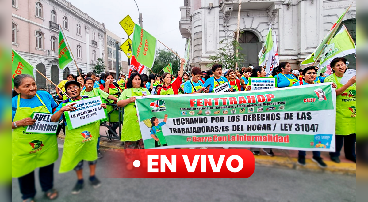 Marches for Labor Day in Peru LIVE: CGTP asks for a minimum salary of S/2,500