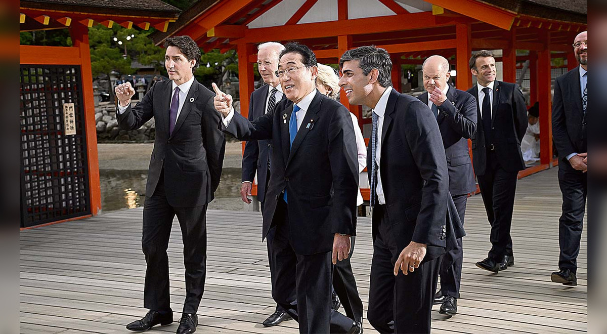 The G7 will reduce trade dependence on China