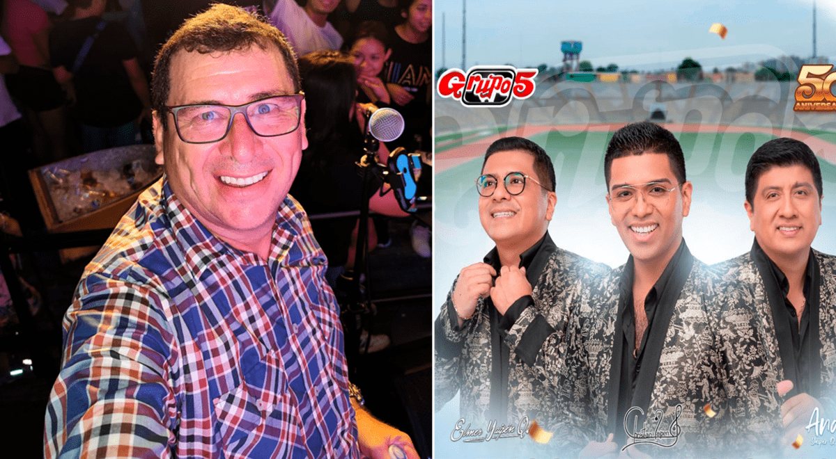 ‘Gato’ Bazán on Grupo 5: “It has changed because of marketing and its influence on TV” |  Harmony 10 |  Cumbia |  Christian Yaben |  SHFM |  Music
