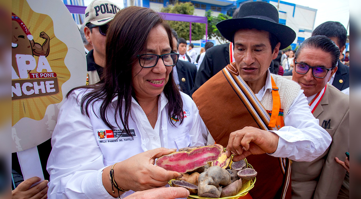 Minister Nelly Paredes: Peruvian potatoes conquer world markets