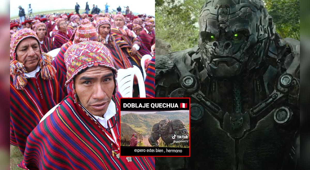 TikTok viral peruano sorprende con doblaje en quechua de "Transformers