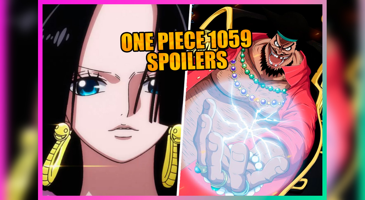 One Piece 1059 Spoiler Marshall D Teach Y Boa Hancock Reaparecen