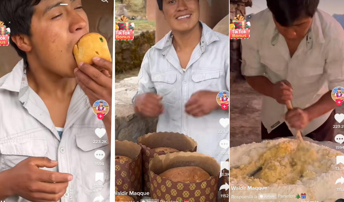 Viral En Tiktok ¿sabes Cómo Preparar Panetón Artesanal Tiktoker Cusqueño Sorprende Con Receta 8960