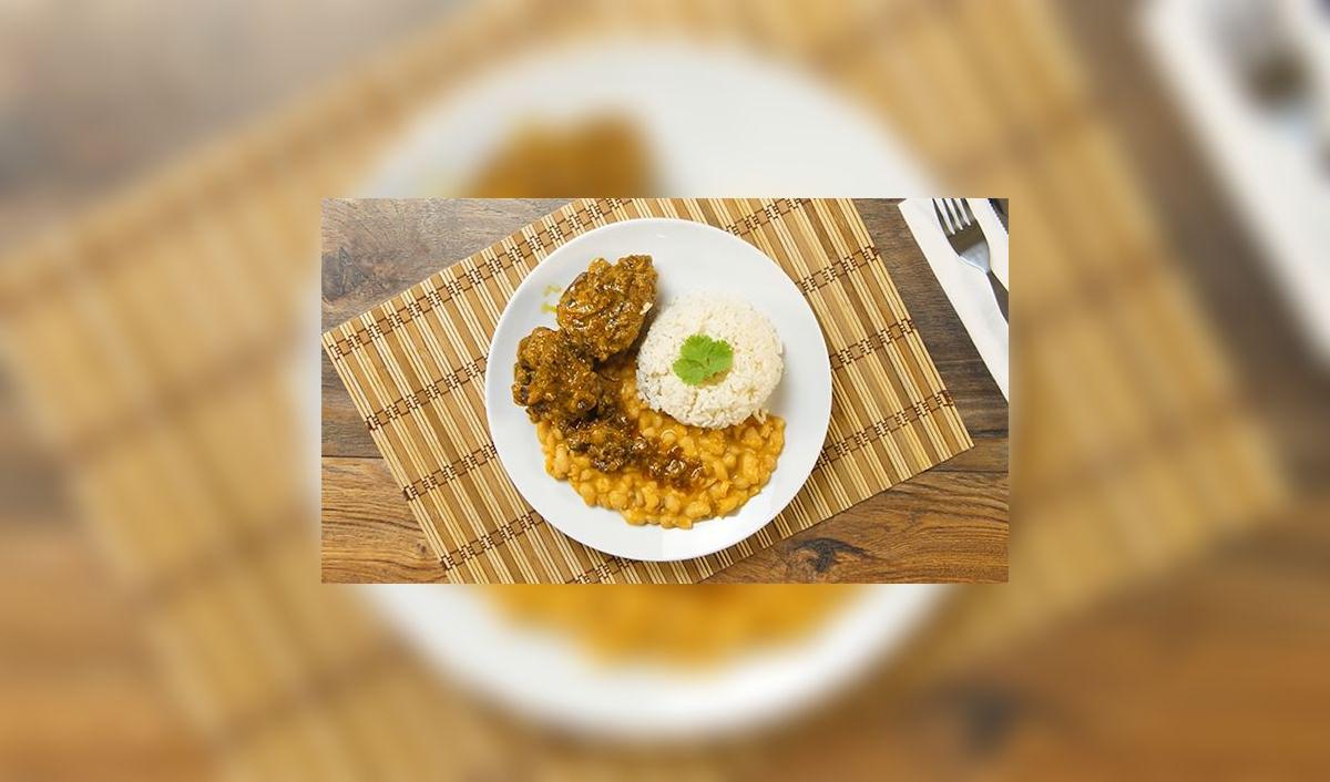 ¿Cómo se prepara el seco de cabrito con frejoles y tamalitos verdes