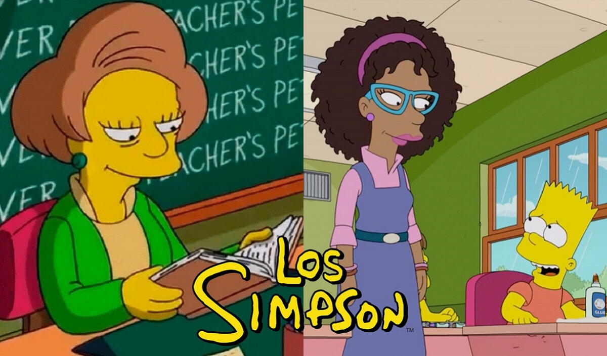 Los Simpson Ms Peyton Reemplazará A Edna Krabappel A Casi 10 Años De