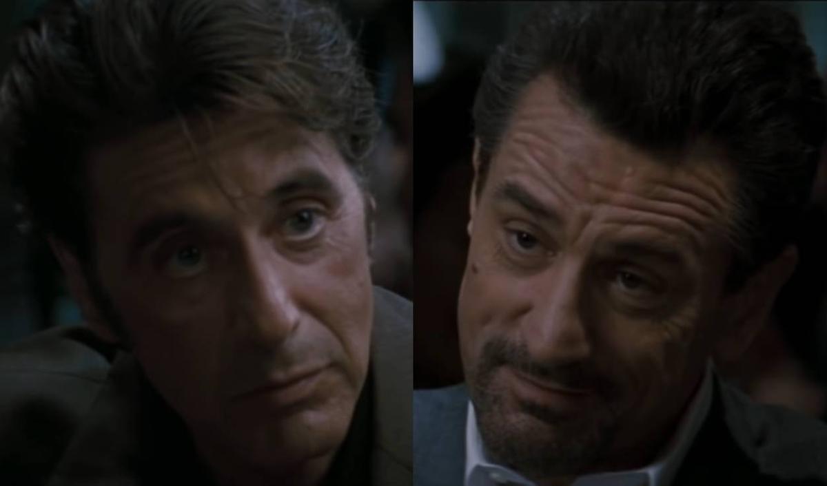 Al Pacino y Robert de Niro: su tensa primera escena juntos en Heat que