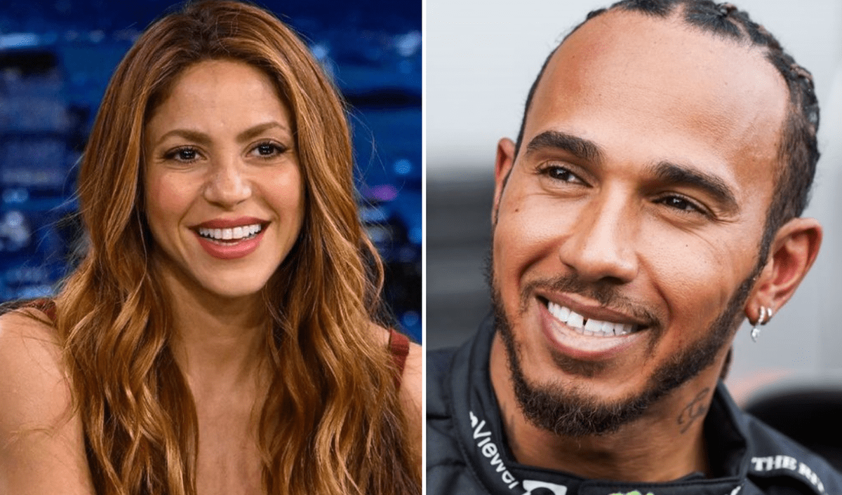 They confirmed ROMANCE! Shakira and Lewis Hamilton are dating ...