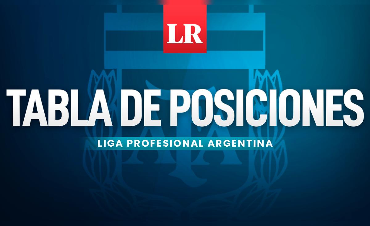 Liga Profesional Argentina 2021 EN VIVO: tabla de posiciones y ...