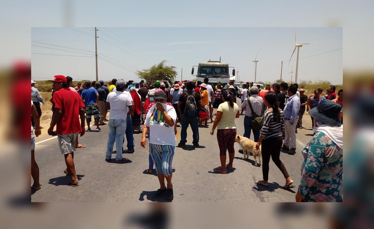 Piura: una vez más la panamericana norte es bloqueada por falta de agua ...