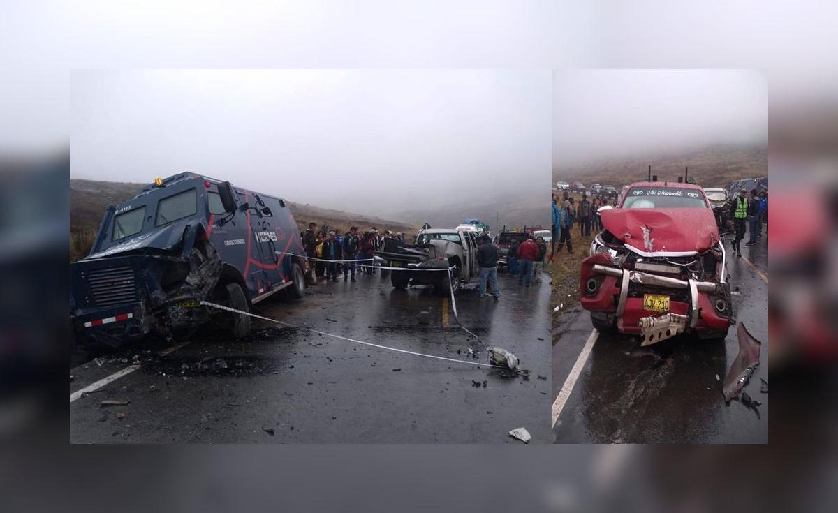 Un muerto y cinco heridos dejó triple choque en Apurímac | Accidente de ...
