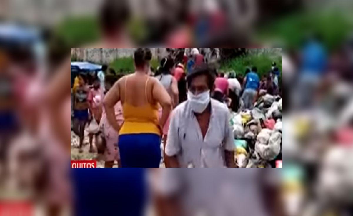 Coronavirus en Perú | Iquitos: decenas de personas se aglomeraron para ...