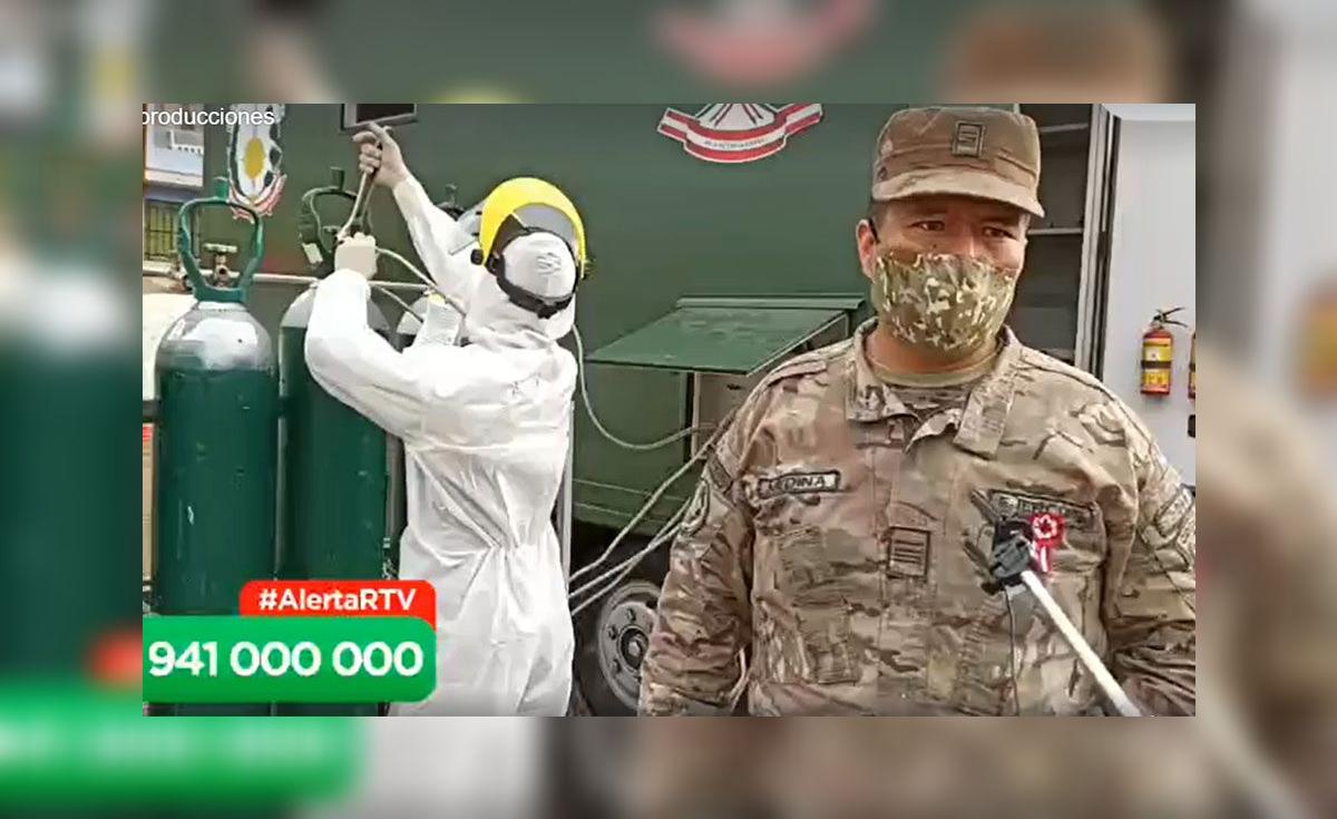 Coronavirus en Perú: planta de oxígeno móvil del Ejercito abastece ...